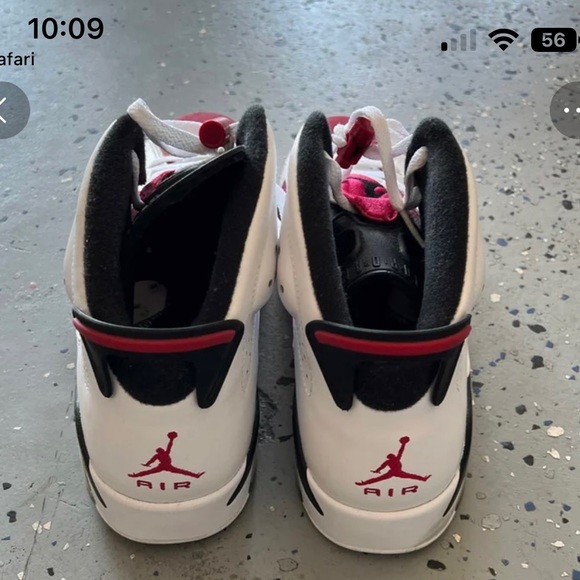 Men’s Jordan Carmine 6 Sneakers 2014 Release - Picture 3 of 3